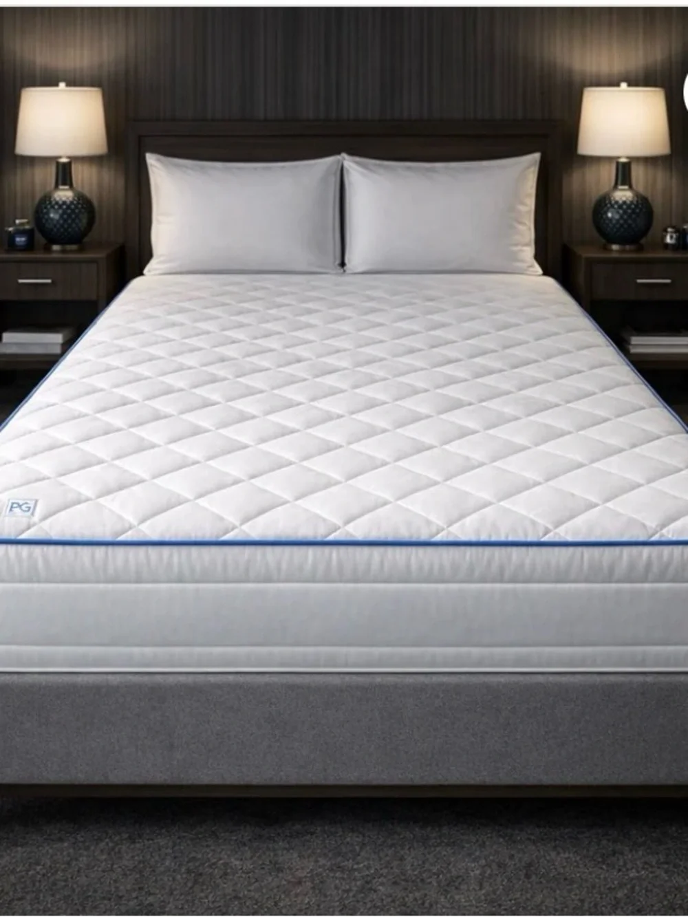 PILLOW GUY king 78x80 in PILLOW GUY SIGNATURE DOWN ALTERNATIVE MATTRESS PAD